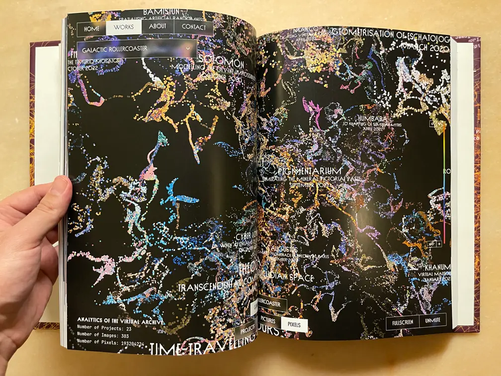 Synthetic Minds Book V — page spread 22